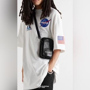 Balenciaga Leather Crossbody Explorer Pouch